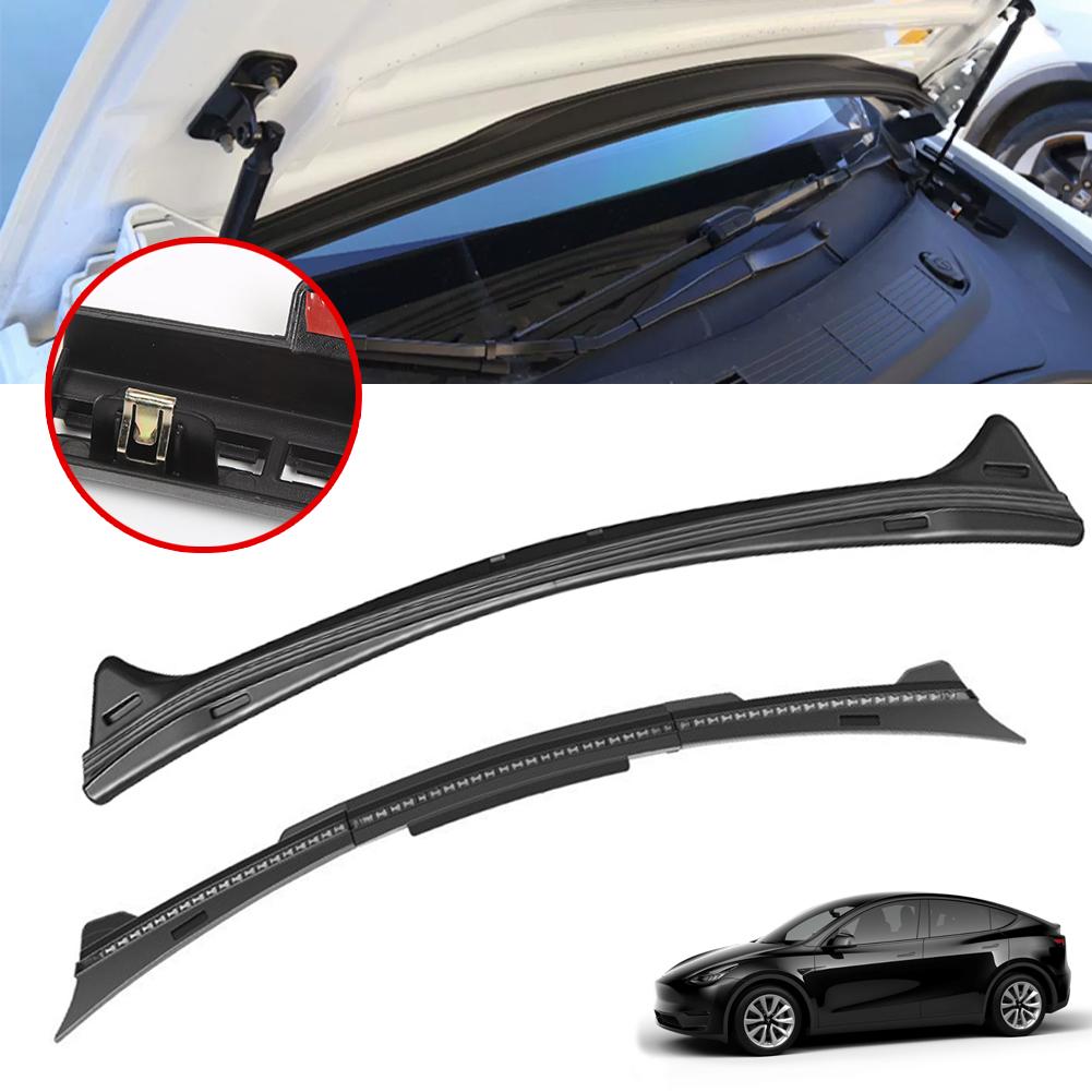 2024 neue Front Hood Staub Proof Dichtung Streifen Auto Zubehör Protector Guard Wasser Streifen Für Tesla Modell Y Modell 3