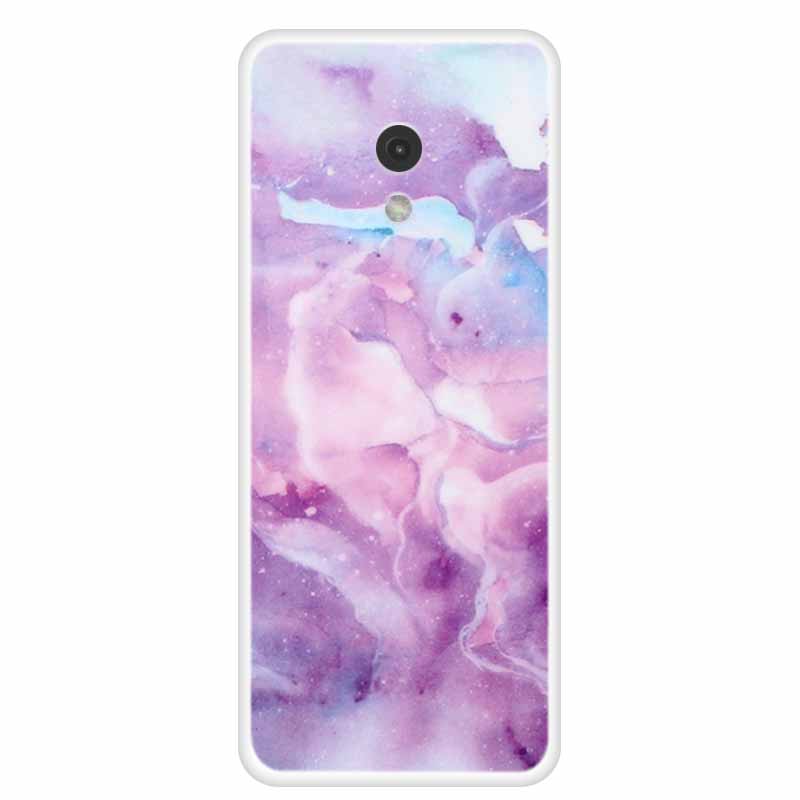 Pour Nokia 215 4G 2024 Coque Nokia 235/220 4G 2024 Marbre Peint Transparente TPU Coque Arrière pour Nokia220 4G Coque de Protection ClearShell