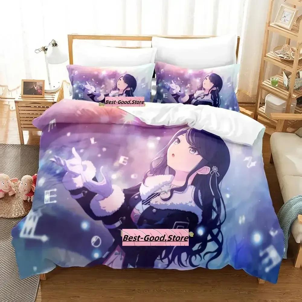 Kawaii Ichika Hoshino Sängkläder Set Enkelt Twin Full Queen King Size Sängset Vuxen Barn Sovrum Påslakan Set Tryck Anime Tjejer