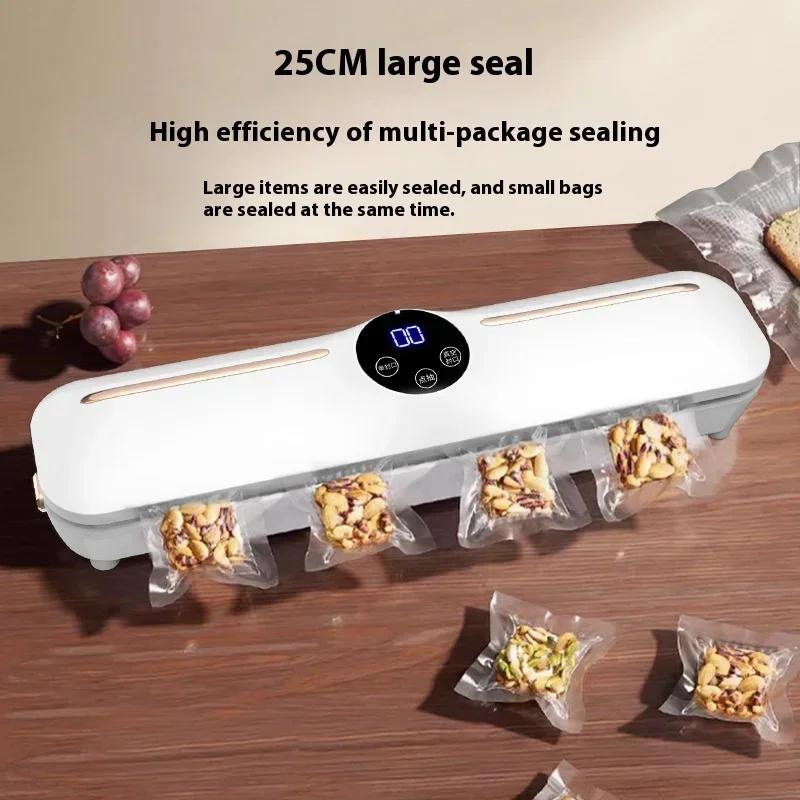 Home wireless multifunctional vacuum packaging machine, food preservation sealing machine, LCD screen automatic sealing machine