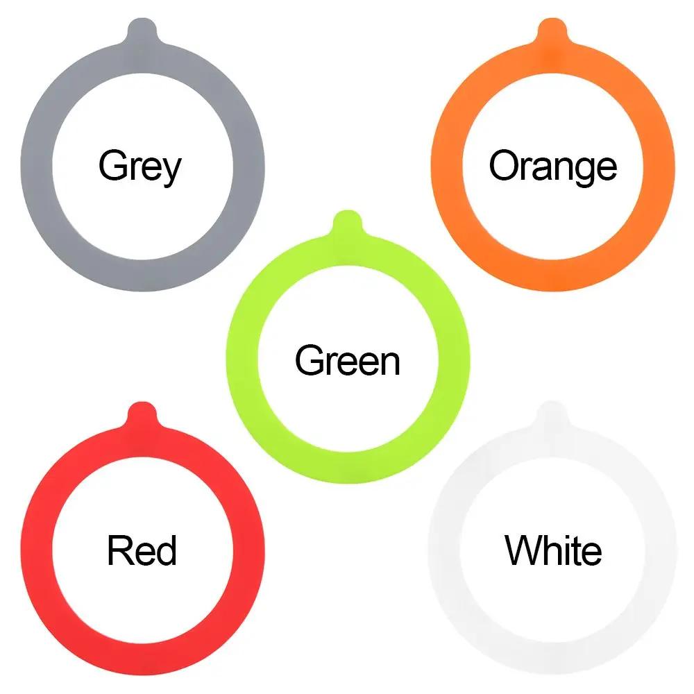 Reusable Storage Canning Accessories Rubber Sealings Mason Jars Gaskets Jar Gaskets Silicone Seals Rubber Seals Rings