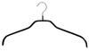 MAWA No-Slip Hangers for Shirts and Blouses, Women's, Size M, Pack of 20, Black, 10-Year Warranty