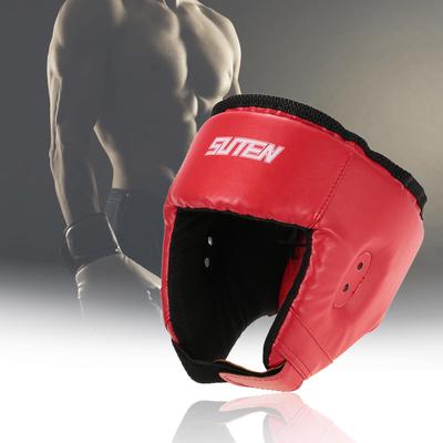 Casco Protettivo da Allenamento Boxe Arti Marziali Kick Sparring Equipaggiamento Protezione Testa Faccia