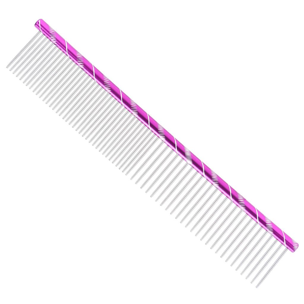 Pet Comb Sparse and Dense Double Tooth Open Knot Comb for   and Short Haired Dog Cat and Other Pets