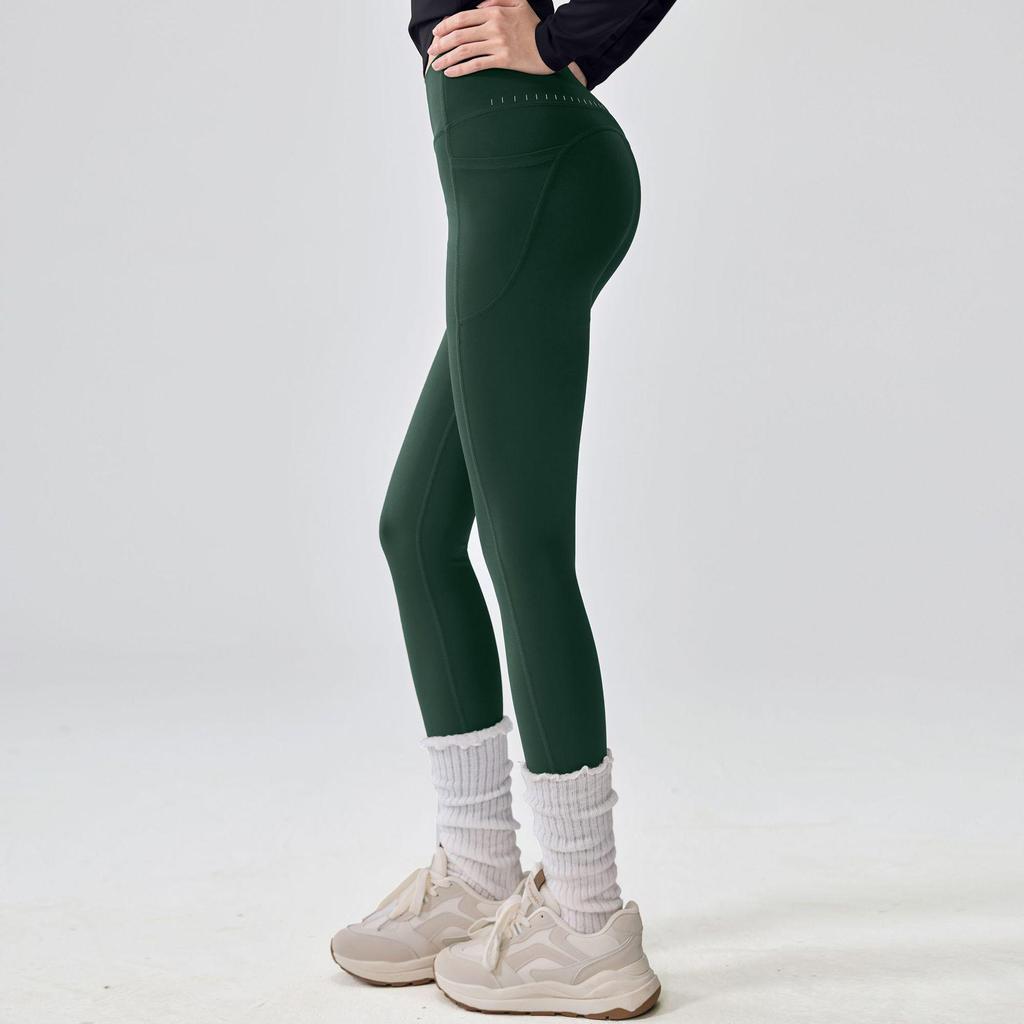 High-Elastic Seamless Yoga Pants for Women - No-Line Design for Running, Fitness, Pilates, and More