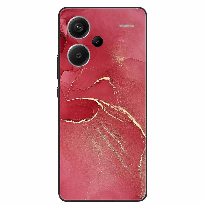 For Xiaomi Redmi Note 13 Pro+ Plus Case Fashion Marble Silicon Soft TPU Back Cover On Redmi Note 13 Pro Plus 5G Phone Cases Cool