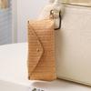 Glasses Box Portable Straw Woven Mesh Glasses Box Fashionable Pressure Resistant Glasses Box Soft Sunglasses Storage Box