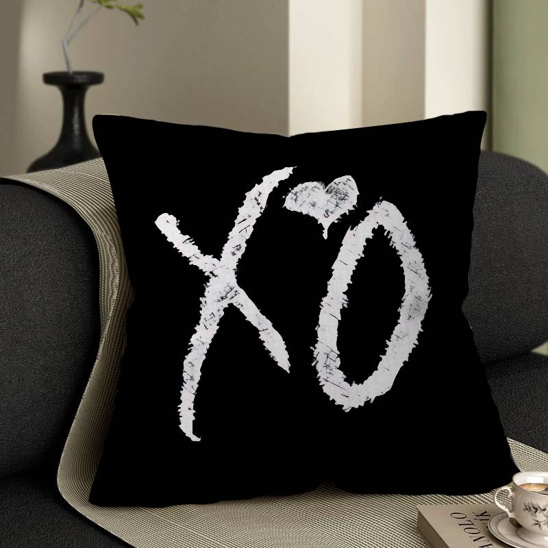 

Rapper The Weeknd XO Pillow Anime Pillow Sofa Bed Head Pillow Cover Cushion Cover 45x45 Cm Fashion 12x12Inch