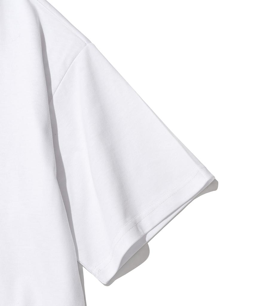 BLACK BRIAR Signature Class Logo T-Shirt (White/Blue)
