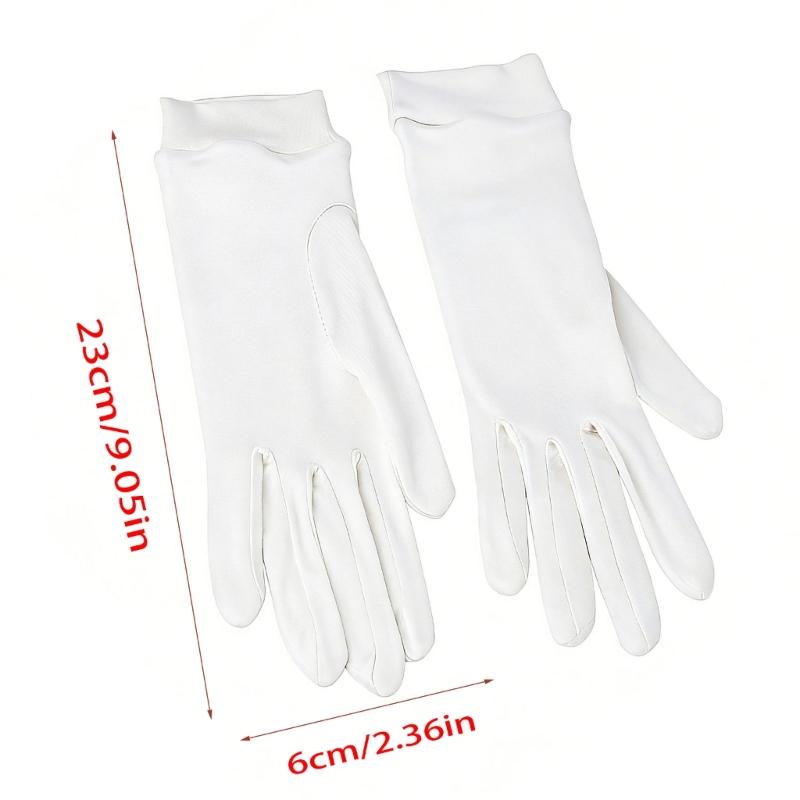 Luxurious Mulberries Silk Gloves For Women And Girl Soft Breathable Elegant Sleep Gloves for Daily Wear Fashion Accessory