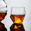 Whiskyglas Kreatives Geometrisches Dreieck Flip Scotch Whiskyglas Kristallklares Glasgeschirr