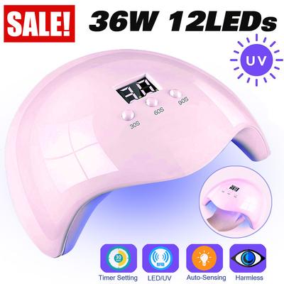 36W USB LED UV Lamp Dryer Nail Gel Curing Light Manicure UV Nail Lamp 36W | Gel Nail Dryer | Shellac UV Lamp
