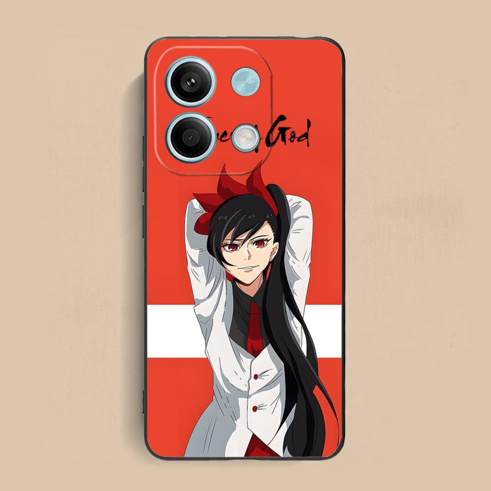 Anime Game Tower of God Phone Case for Xiaomi Redmi Note 14 13 12 11 S Pro Plus 4G 5G Colorful Printing Cover Cellphones Luxury