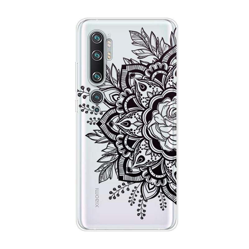 For Xiaomi Mi Note 10 Case Soft Silicone Back Cover Phone Case on For Xiaomi Redmi Note 10 Pro Coque For Xiomi Mi Note10 Pro