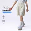 2026 New Girls' Flower Pattern Breathable, Smooth, Skin-Friendly Casual Summer Shorts