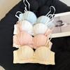 Womens Lace Push Up Bra Strapless Padded Bralette Small Bust Sexy Lingerie