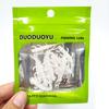 DUODUOYU 10PCS TPE Floating Mini Worm Soft Fishing Lures 0.35g/40mm Jig Wobblers Silicone Artificial Baits Bass Fishing Tackle