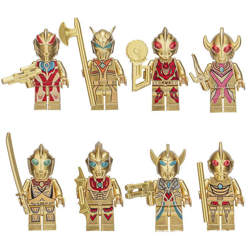 Super Hero Steel Spider Doll Building Block Puzzle Toy