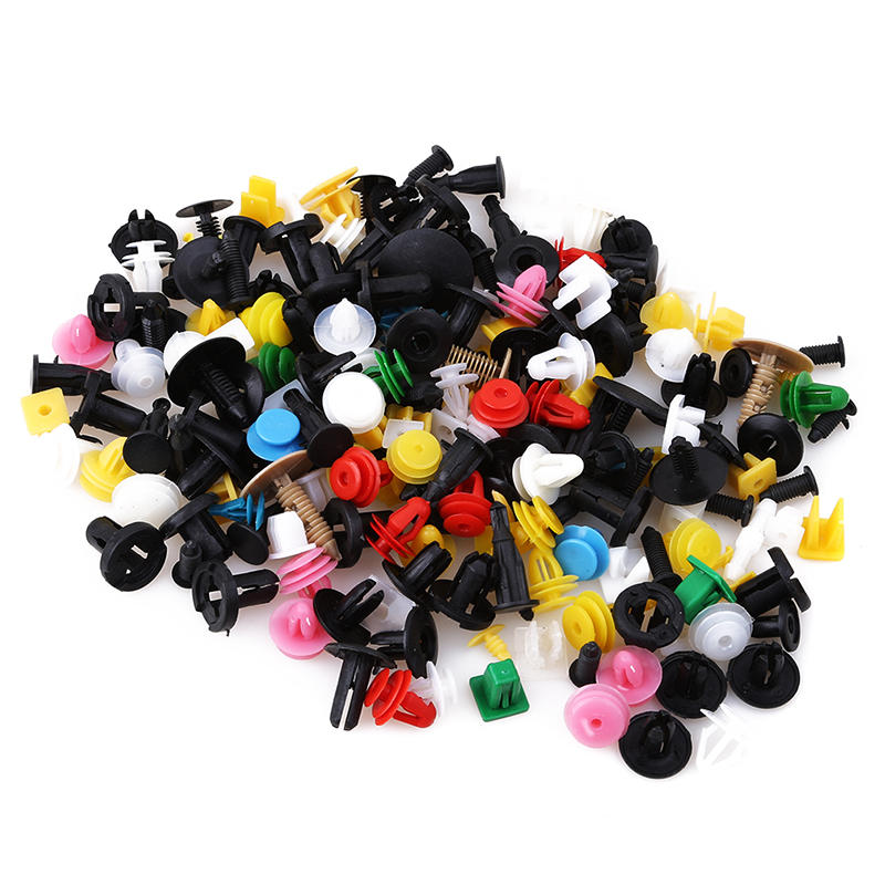 200/500pcs/ Pack Universal Mixed Auto Fastener Car Bumper Clips Retainer Car Fastener Rivet Door Panel Liner For All Car Decor