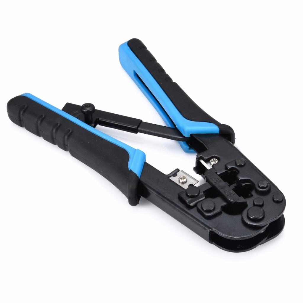 New RJ45 RJ11 LAN Ethernet 6P 8P8C Network Cable Crimping Crimper Cutter Tool