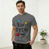 Kstyle Korean Test Meme T Shirt Summer Hippie TShirts Unisex Pure Cotton ONeck Oversize Tees Short Sleeve Classic Tshirt