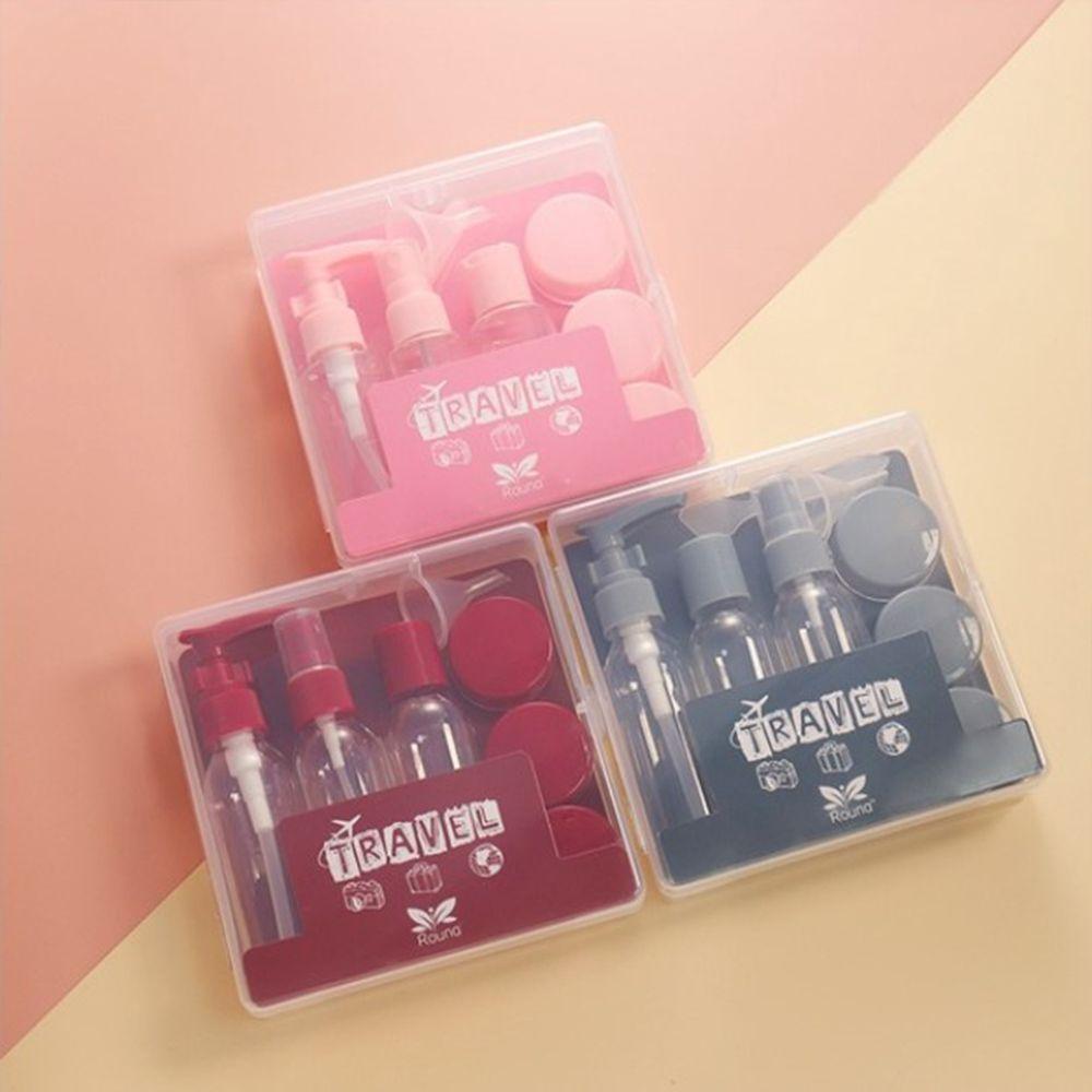 

Дорожный крем, бутылочка для туалетных принадлежностей, бутылочки для макияжа, набор, пустая бутылка, набор косметических контейнеров Random color