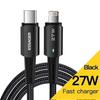 Essager Cavo USB C per IPhone 14 13 12 11 Pro Max XS Cavo di ricarica rapida da 27 W di tipo C a cavo di illuminazione per iPad MacBook