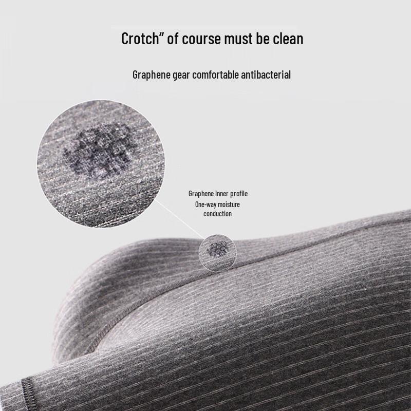 Bo Rui Men's Cotton Striped Boxer Briefs