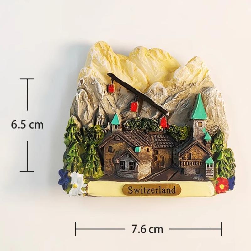 

Switzerland Fridge Stickers Alps Berner Oberland Jungfrau Travelling Souvenirs Fridge Magnets Message Board Stickers Gifts
