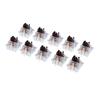10Pcs Knocking 3 Pin Tactile Switches Dust-proof Keyboard Switch Replacement  Gaming Keyboard