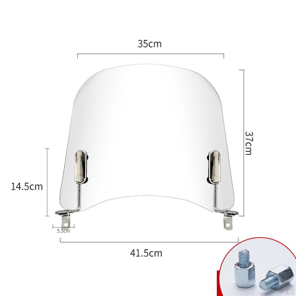Motorcycle Windshield for Electric Bikes
