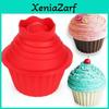 Premium Silicone Big Top Cupcake Mold For Irregular Muffin And Mousse Cakes