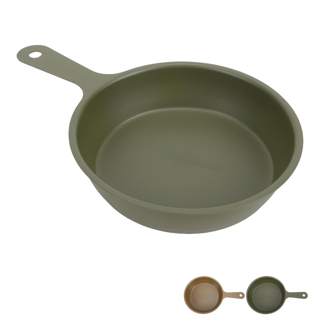 Mini Fry Pan Stainless Steel Portable Anti Stick Pot Round Egg Skillet Camping Cookware Round Mini Frying Pan