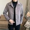 2025 Spring/Autumn Men's Trendy Hipster Jacket - High Street, Hong Kong, Japanese, Korean Styles, Harajuku Loose Fit