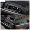 Car Window Glass Lift / Gear Shift Panel / Water Cup Frame Cover Trim Stainless Steel Accessories For Mazda CX-5 CX5 2017 - 2024