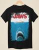 Jaws - Movie Poster Inspired Unisex Black T-Shirt Unisex T-Shirt