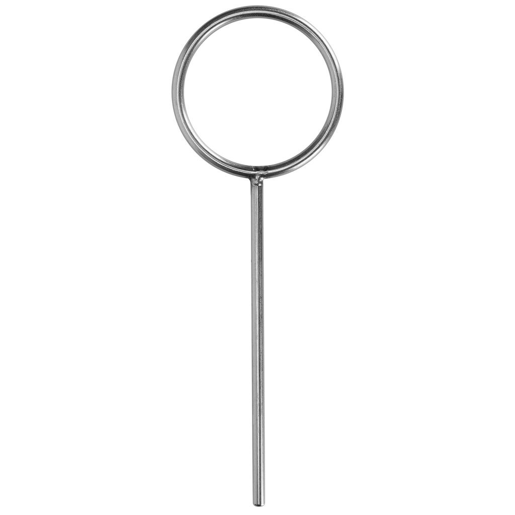 Laboratory Stainless Steel Support Ring Sturdy Corrosion Resistant Laboratory Experiment80mm