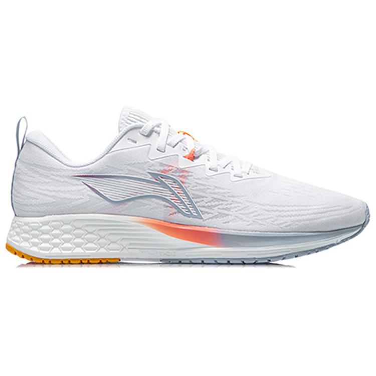 New LiNing Red Hare 4 Cushioning Anti Slip Wear Resistant Breathability Low Top Light Foam Running Shoes Men's Aurora Blue ARMR003-7
