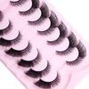 Oblique Flying Fox Eye False Eyelashes 7 Pairs Of Simulated End Of Eye Extended Eyelashes