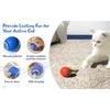 Interactive Cat Toy Balls, Automatic Toys for Cat with Replacement Tail, 2 Adjustable Modes, USB-Rechargeable Indoor Kitten Toy