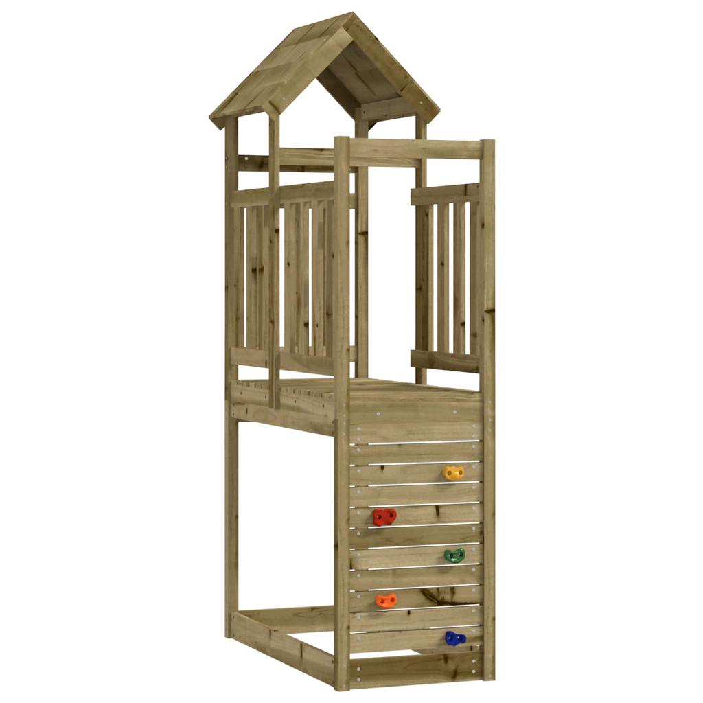 Play Tower Brown 53 x 110.5 x 214 cm Solid Impregnated Wood