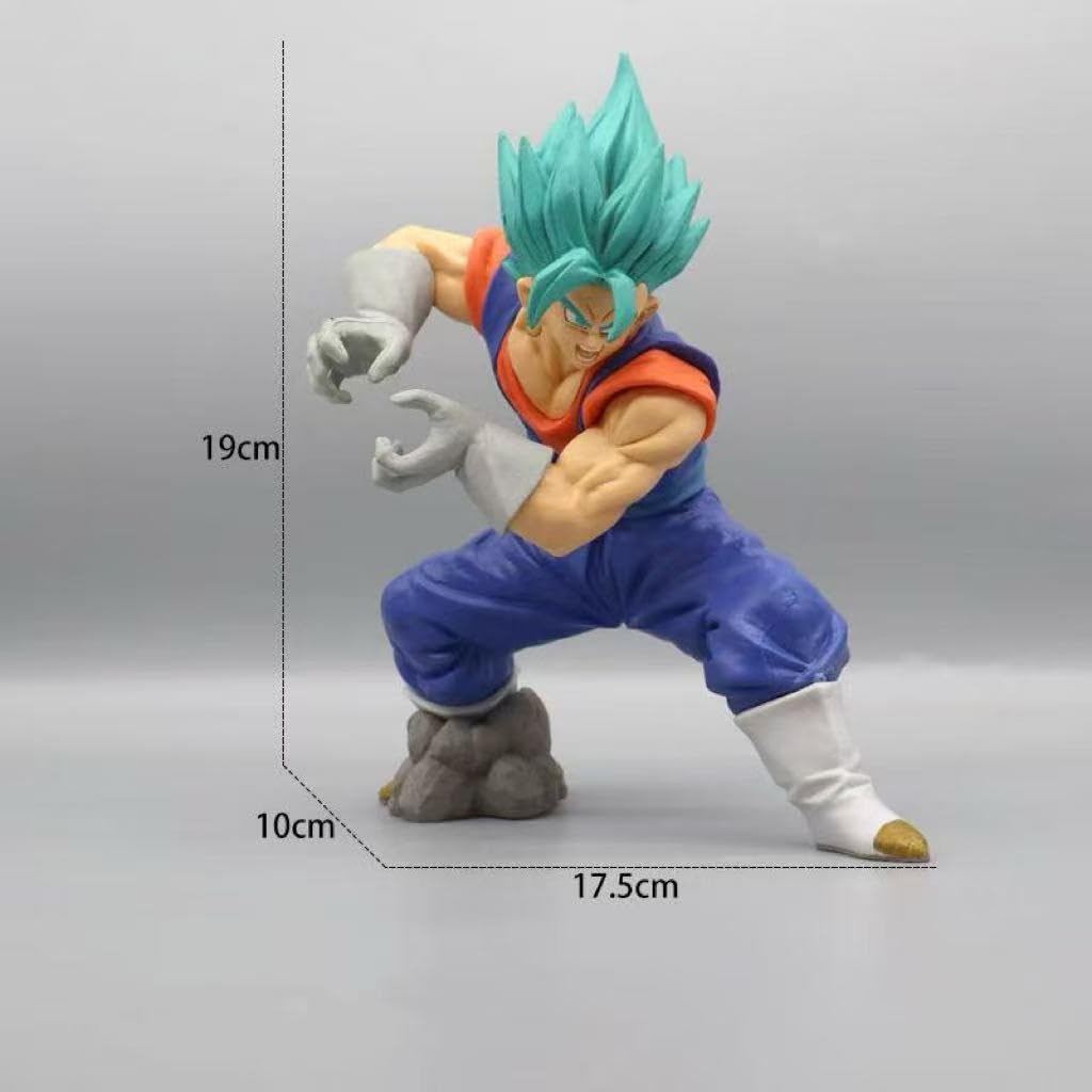 Dragon Ball Super Figure Super Saiyan God Super Saiyan Combined Super Warrior Strongest Special Move Final Kamehameha Vegito Gogeta 17-31cm (Style A)