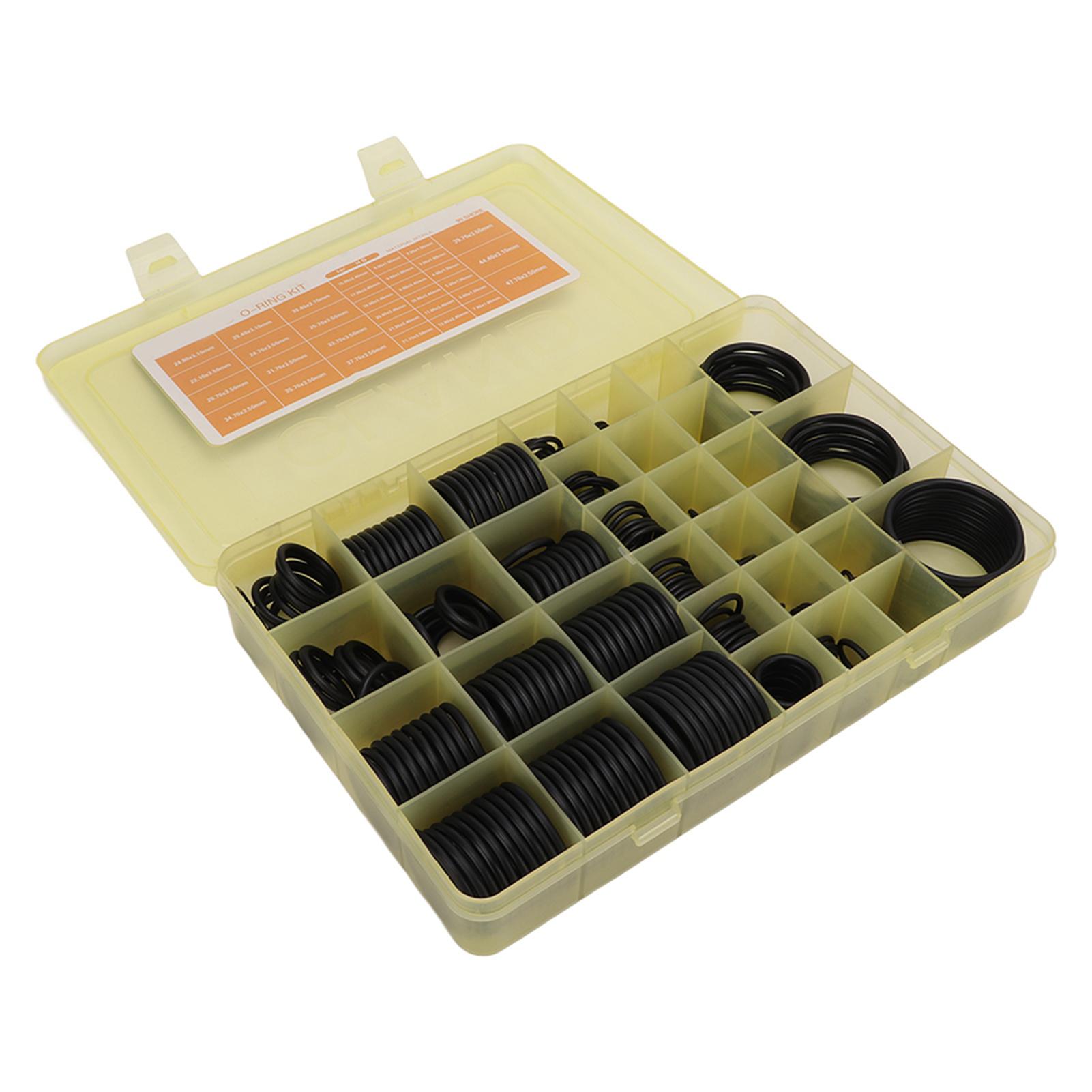444 шт. Универсальный набор уплотнительных колец, набор резиновых уплотнительных колец для экскаватора Kato HD