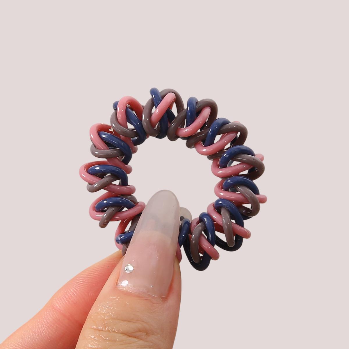 

Телефонная линия повязка на голову кольцо для волос головной убор веревка модный головной убор для девочки милая резинка аксессуары для волос