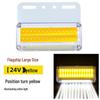 Truck Side LED Lights 24V - Super Bright, Waterproof Ground Illumination Marker Trailer Lights