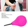 Pera de Enema de Silicone Profissional Roxo Macio Flexível Limpeza Anal Chuveiro Íntimo para Homens Mulheres 224ml