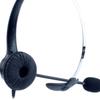 Corded Headphone Business Headset Noise Reduction Microphone Soft Earmuff Office Call Center Headset with Microphone