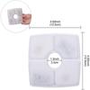 8PCS Cat Water Fountain Filters Square Pet Water Dispenser Filters  Active Carbon Resin Filters