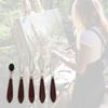 5 Pcs Painting Spatula Set Palette Scraper Set Painting Mixing Scraper Painting Tool for Watercolour Oil Painting