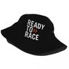 Benutzerdefinierte Ready To Race Bucket Hat Damen Unisex Mode Sommer Outdoor Sonne Enduro Motocross Bitumen Bike Life Fisherman Cap
